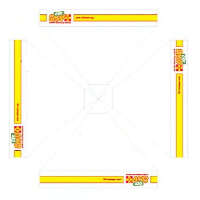 Pavillon - inkl. ASJ Branding