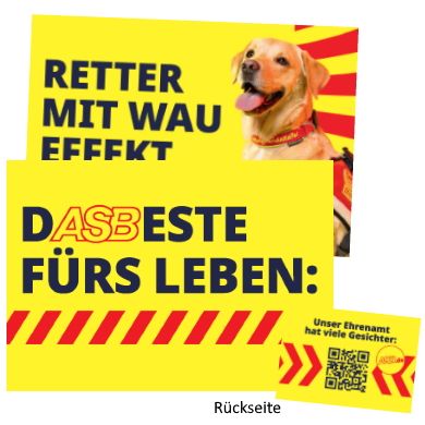 Lentikular Karte "ASB Imagekampagne"  (Wackelbild) Lentikular Karte "ASB Imagekampagne"  (Wackelbild)