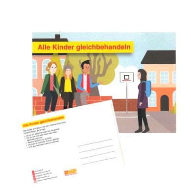 Postkartensatz,  „Kinderrechte"